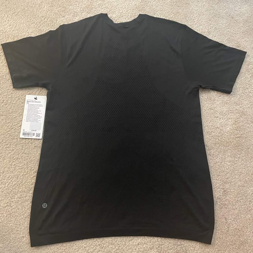 Lululemon mens Metal Vent Breathe SS shirt Medium